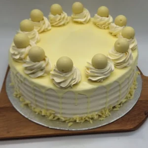White Chocolate Drip Cake