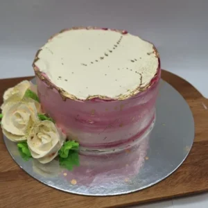 Pink & Gold Glamour Cake