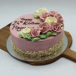 Floral Birthday Cake